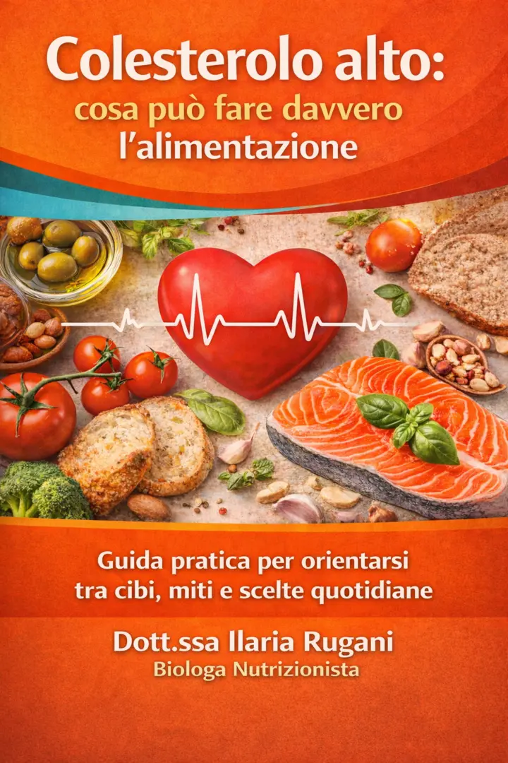 Copertina dell’ebook Colesterolo alto: Cosa può fare davvero l’alimentazione